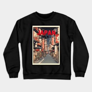 japan tokyo vintage travel tourism 7 Crewneck Sweatshirt